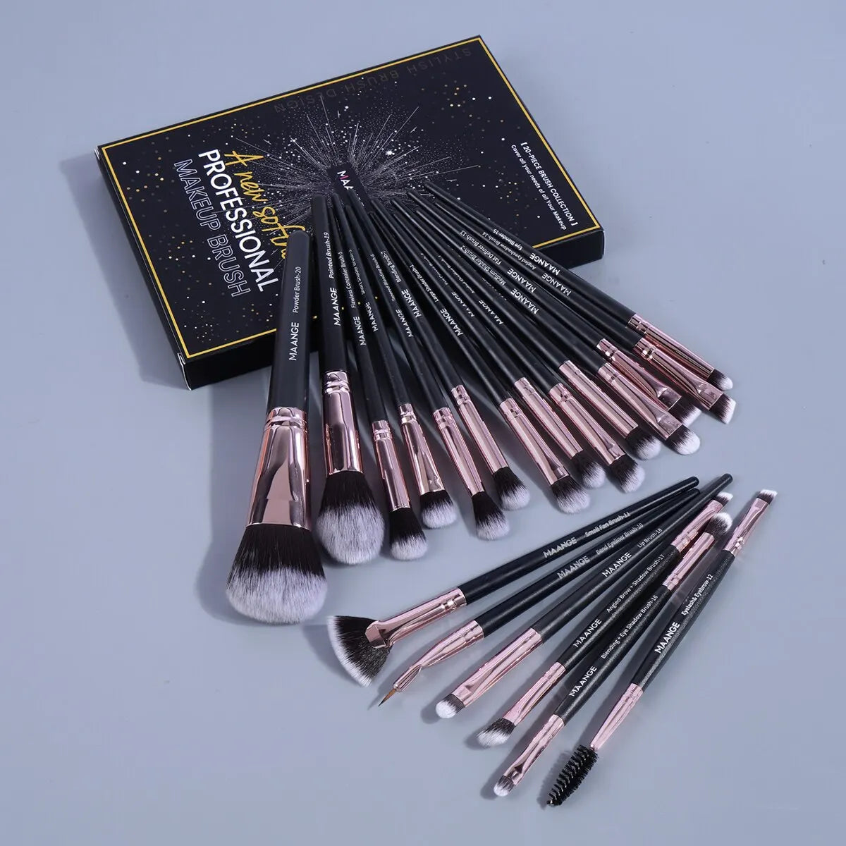 Maange 20Pcs Makeup Brush Set for Flawless Application - Smarsty