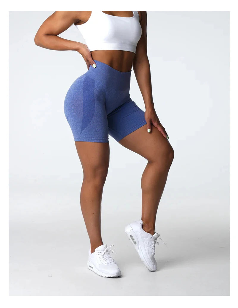 TKITK Seamless Shorts Women Workout Shorts Fitness Sports Short Gym Yoga Shorts Yoga pants leggings cycling shark pants - Smarsty