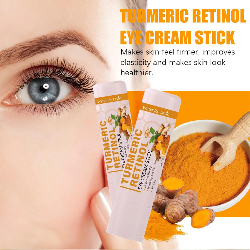 Turmeric Eye Cream Stick for Dark Circles and Puffiness - Smarsty