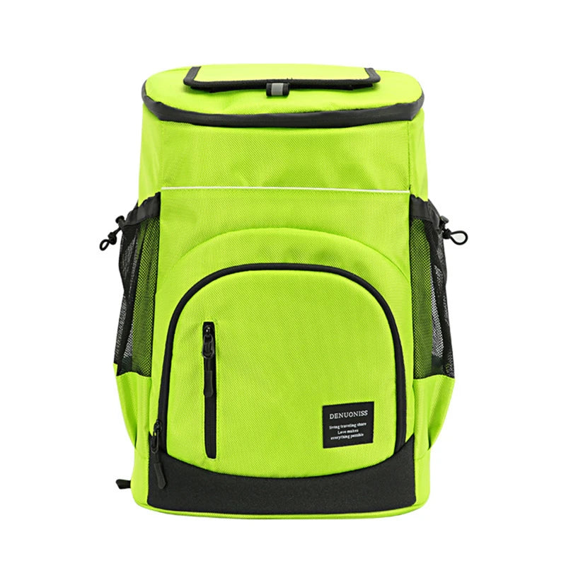 Refrigerator Bags Soft Insulated Cooler Backpack Thermal Isothermal Fridge Travel Outdoor Beach Ice Beer Backpack 30L - Smarsty