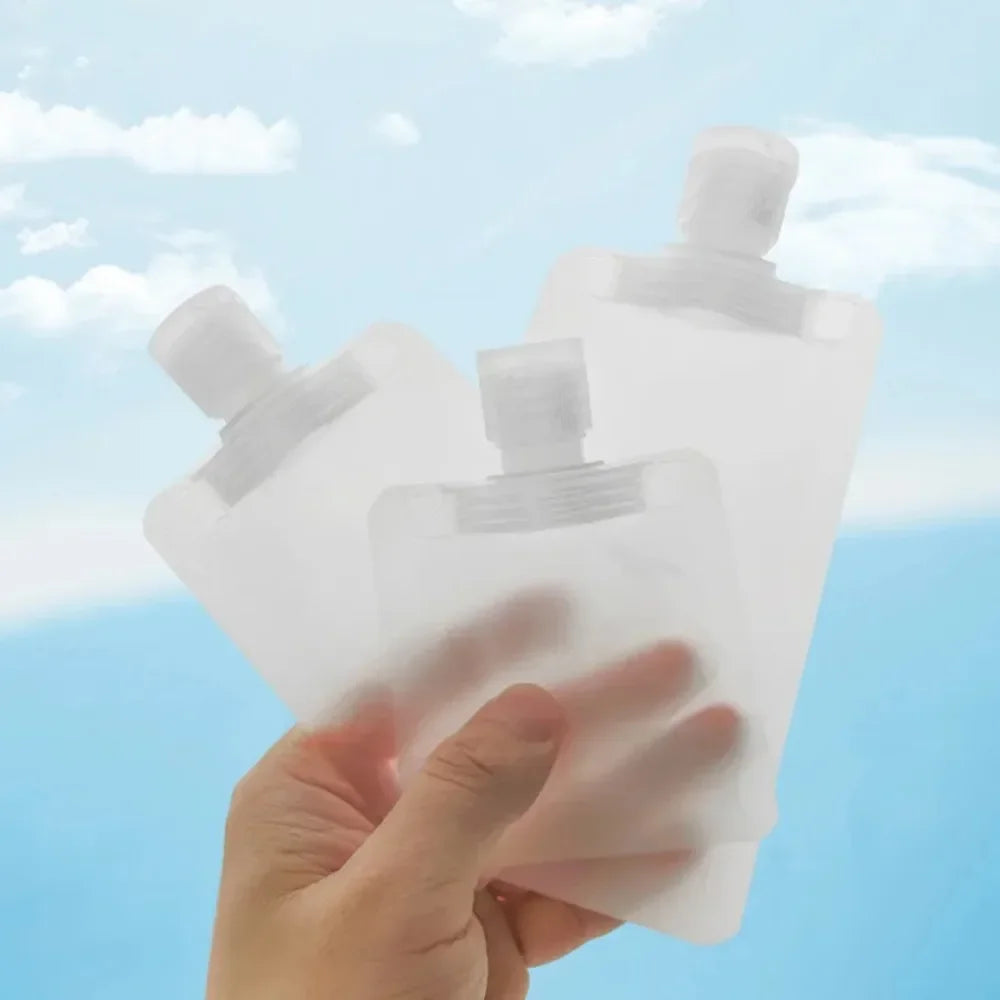 Travel Size Leak Proof Squeeze Pouches for Cosmetics - Smarsty