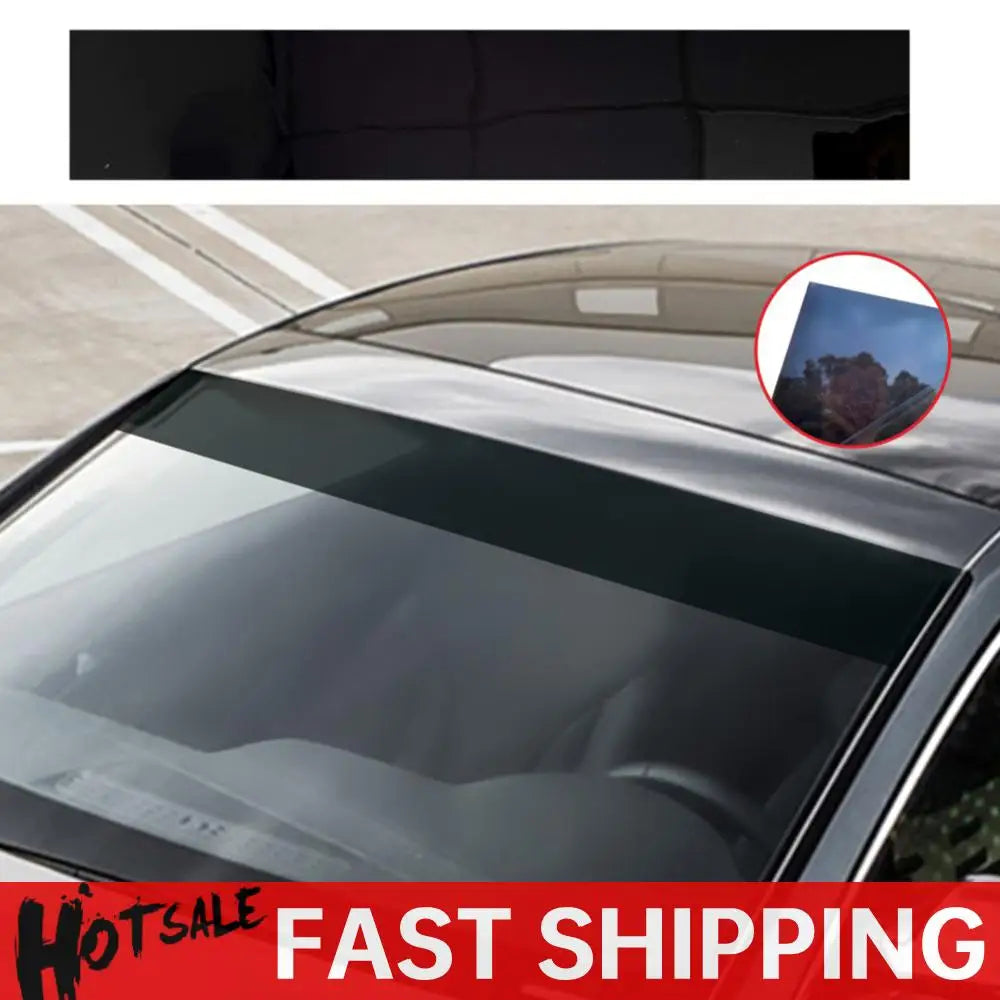 Anti-UV Car Windshield Sun Visor Tint Film Heat Insulation Front Windscreen Solar Film Car Windscreen Tinted Clear Solar Film