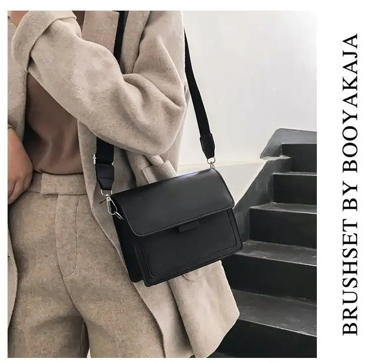 PU Leather Crossbody Bag For Women Travel Friendly Flap - Smarsty