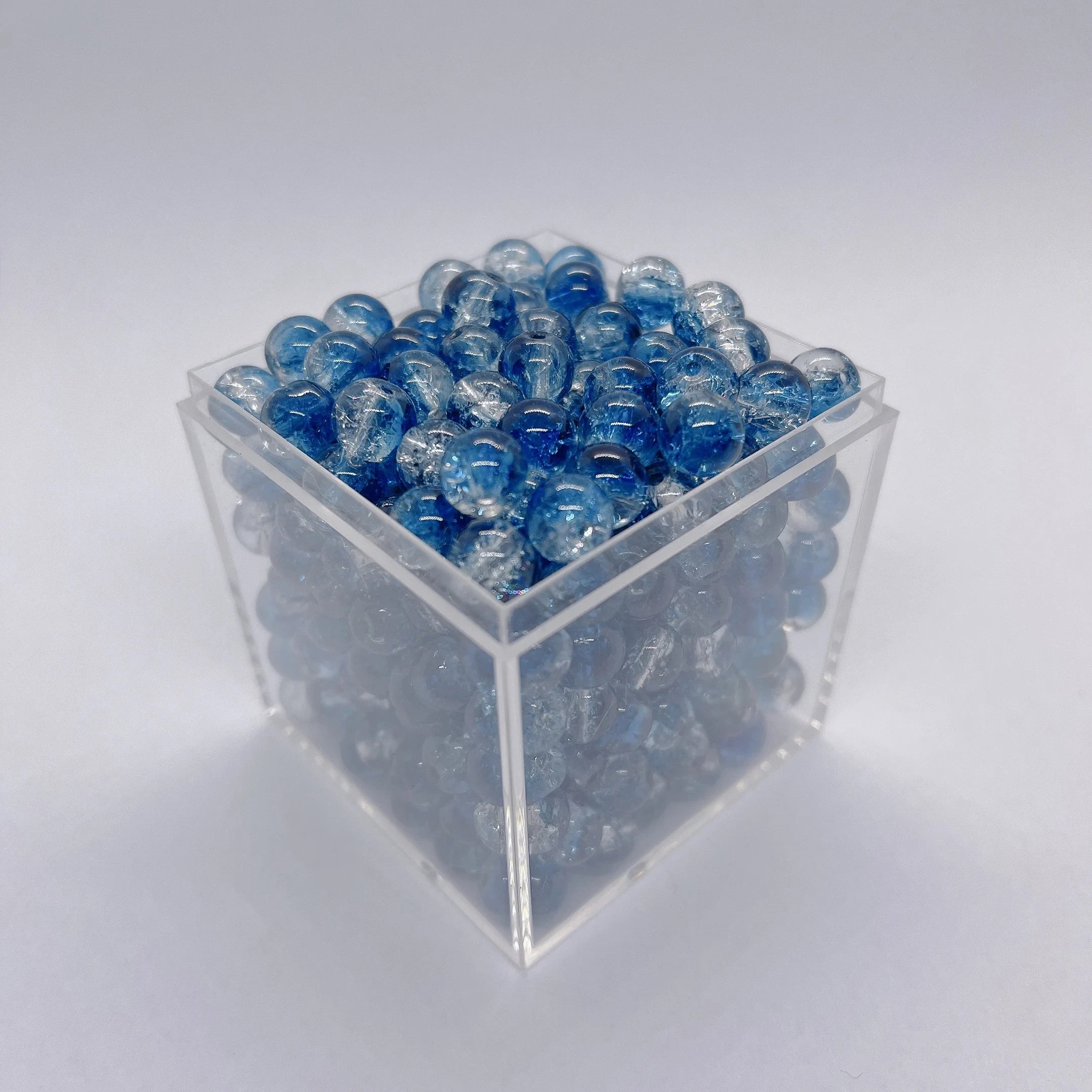 8mm Multicolor Glass Beads for Handmade Jewelry - Smarsty