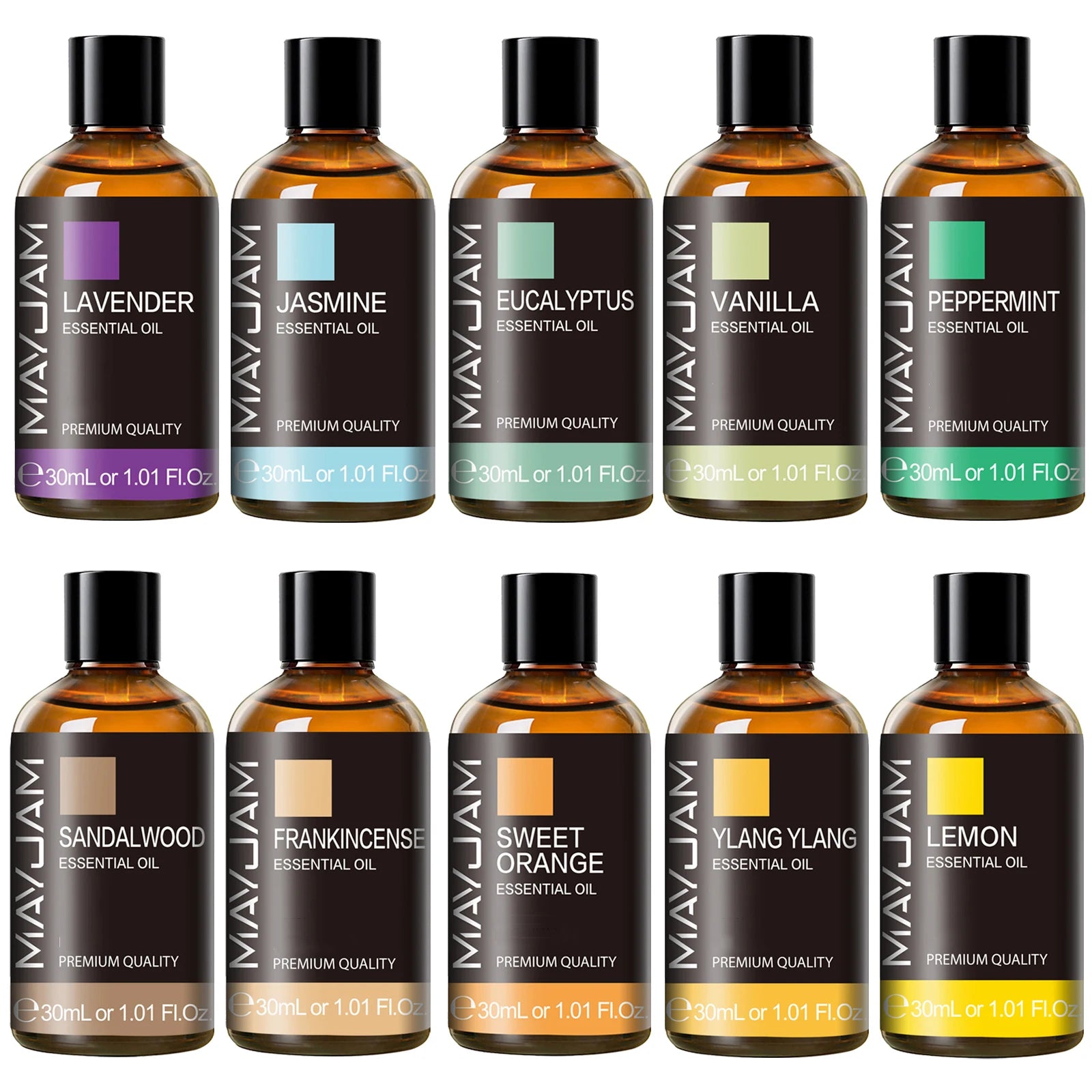 MAYJAM 30ML Aromatherapy Essential Oil Blends for Relaxation - Smarsty