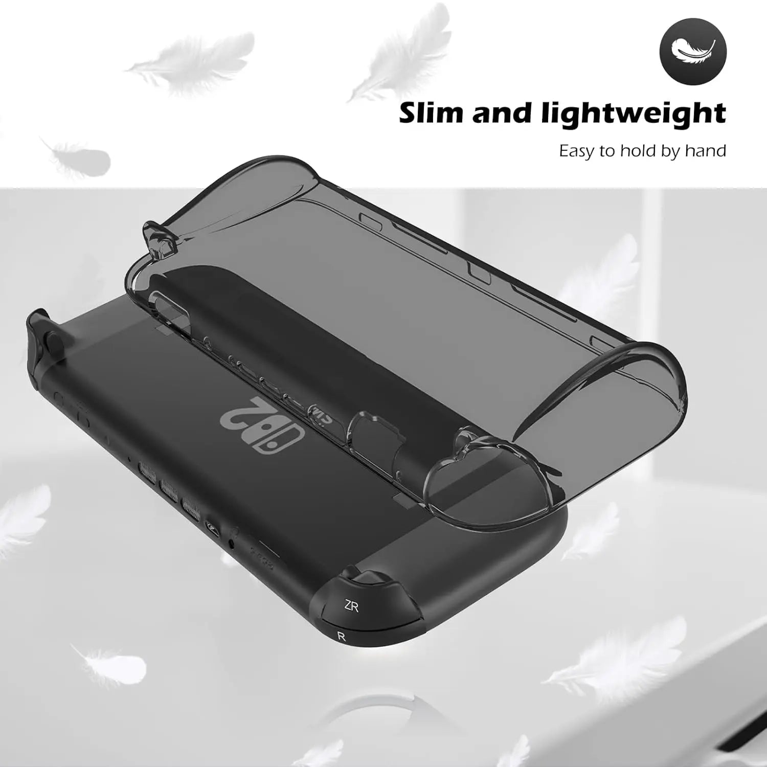 Protective Case for Nintendo Switch 2 with Ergonomic Grip - Smarsty