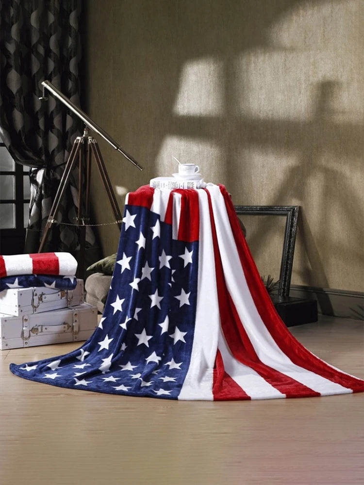 Warm Plush Bed Blanket for Sofas and Travel - Smarsty