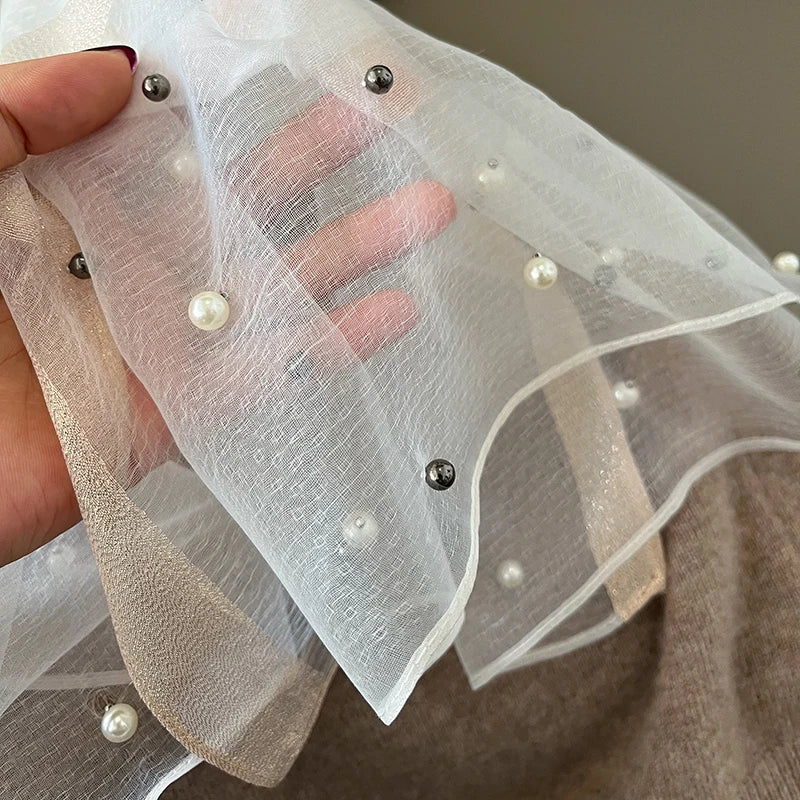 Luxury Women Silk Scarf Lightweight Summer Shawl - Smarsty