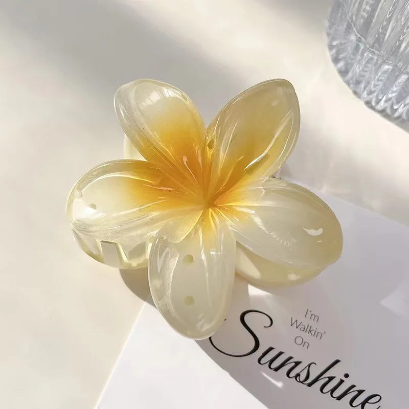 Gradient Flower Hair Clips Set for Beach Styles - Smarsty