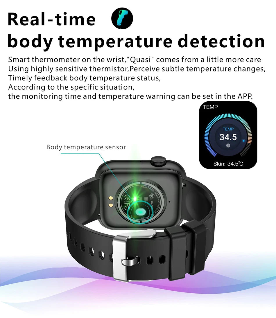 LIGE Smart Watch for Women with Bluetooth and Waterproof Design - Smarsty
