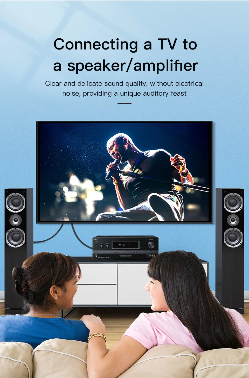 Choseal Coaxial Digital Audio Cable for HiFi Home Theater - Smarsty
