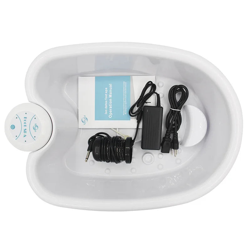 Ionic Detox Foot Bath Spa Massager for Deep Cleansing - Smarsty