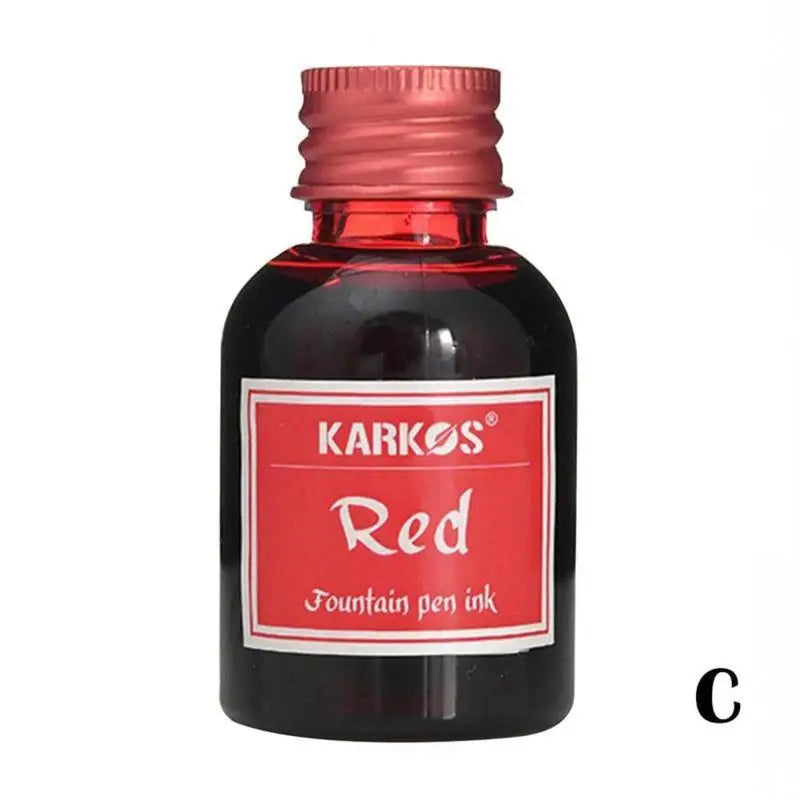 10 Colors 30ML Colorful Fountain Pen Ink Refilling Inks Universal Refill Ink Stationery School Brand New Product School Supplies