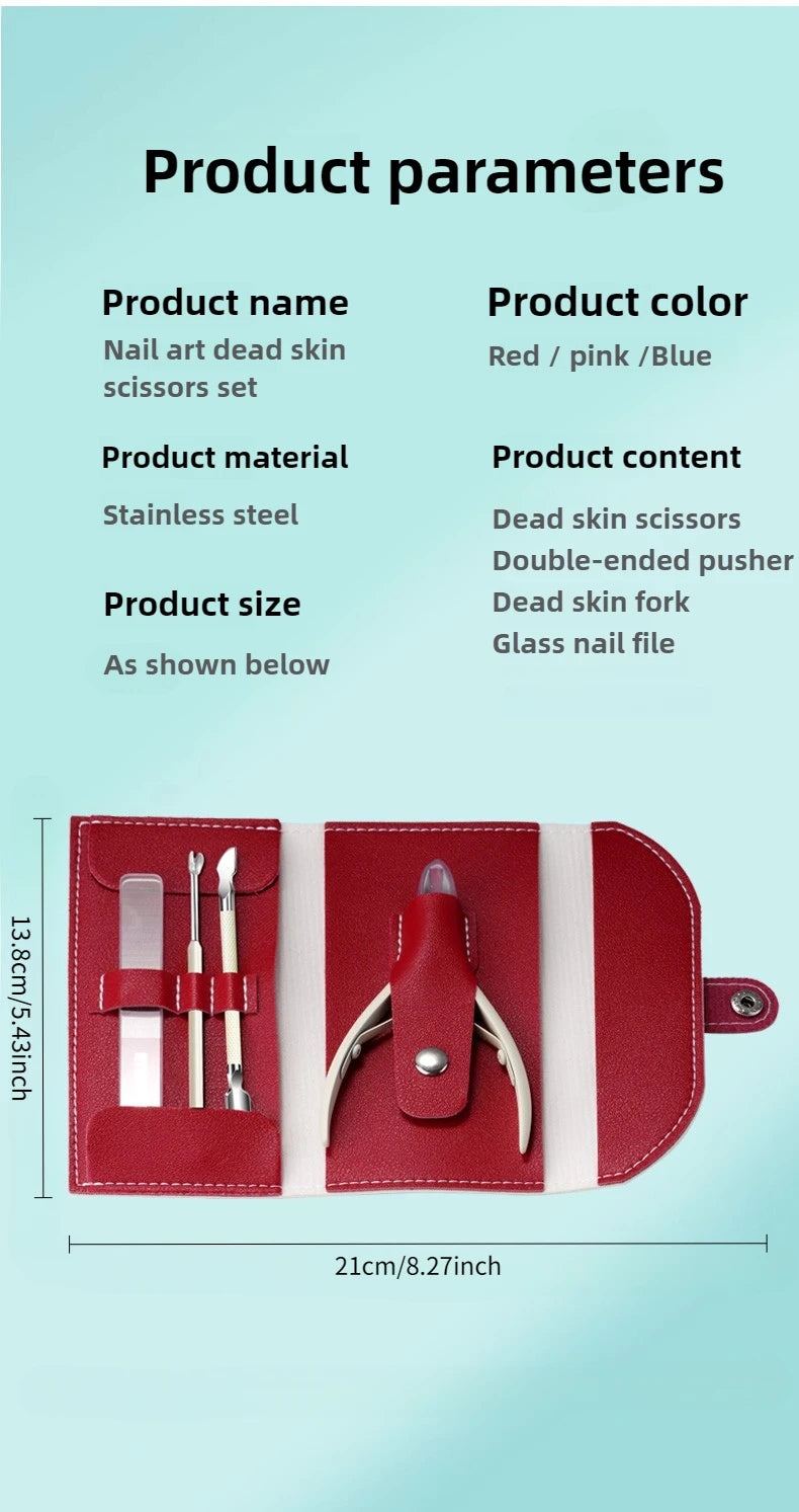 Professional Toe Nail Clipper Set for Ingrown Toenails - Smarsty