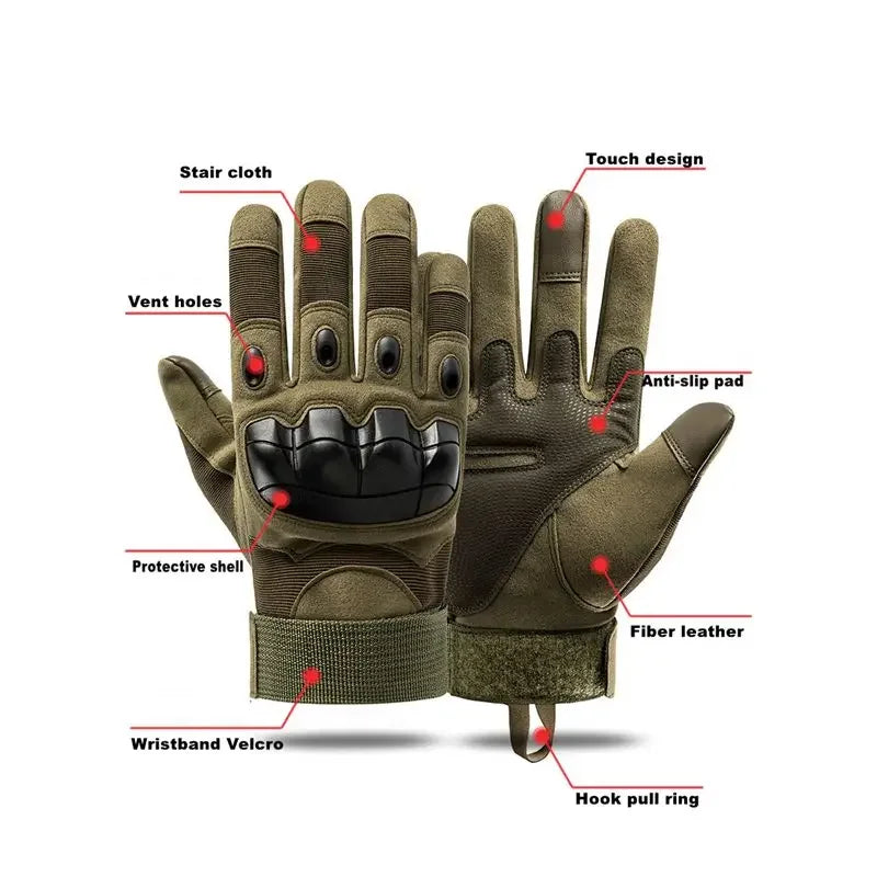Tactical Outdoor Hunting Gloves Durable Protective Gear - Smarsty