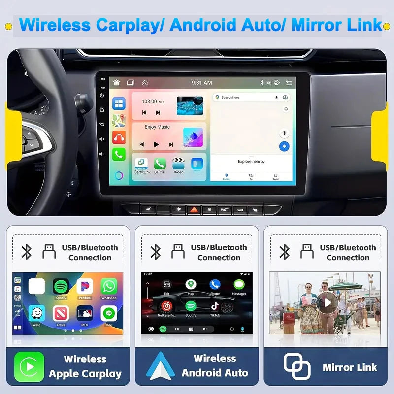 Universal Android 13 Car Stereo Seven Inch GPS Navigation - Smarsty
