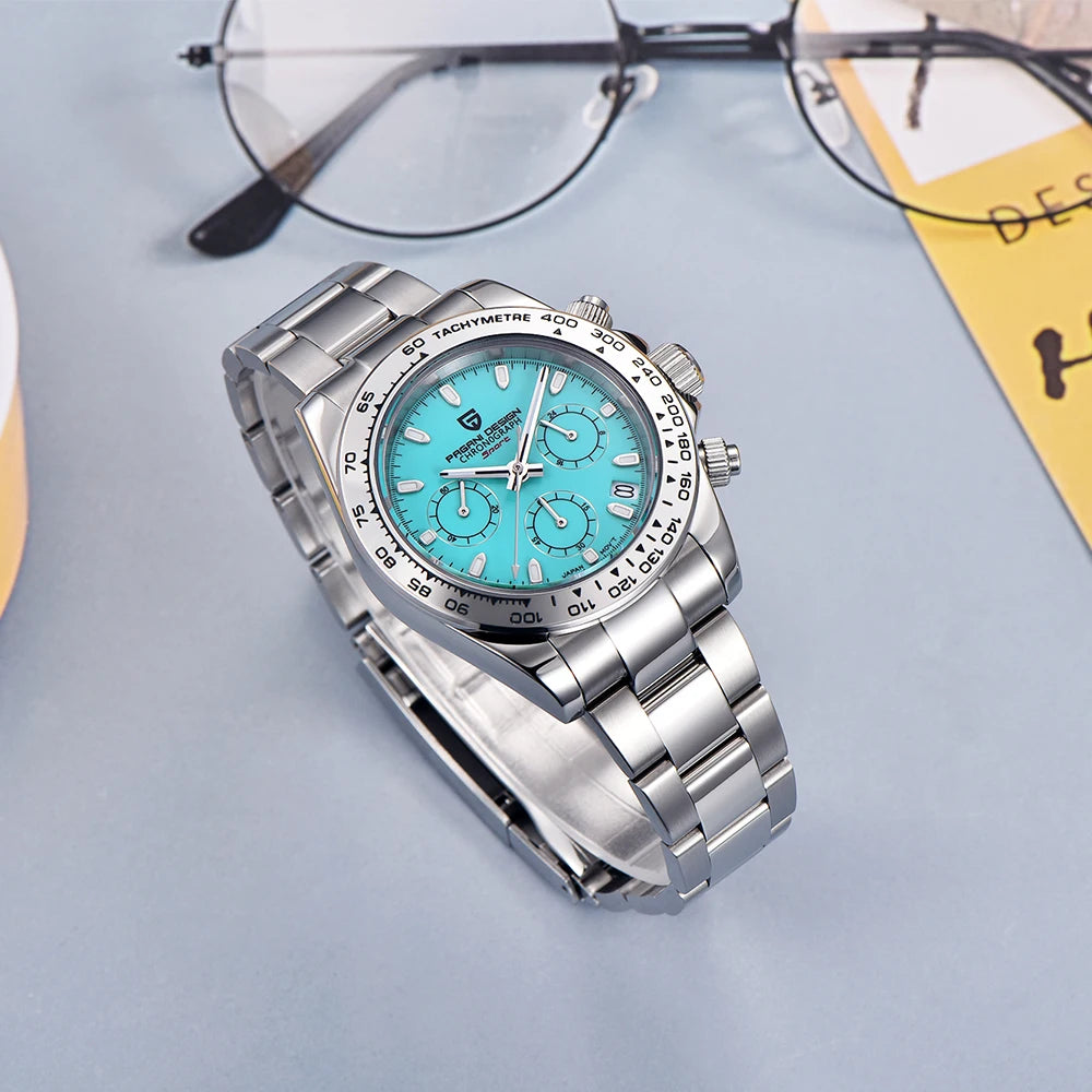 PAGANI DESIGN Luxury Men's Quartz Chronograph Watch - Smarsty