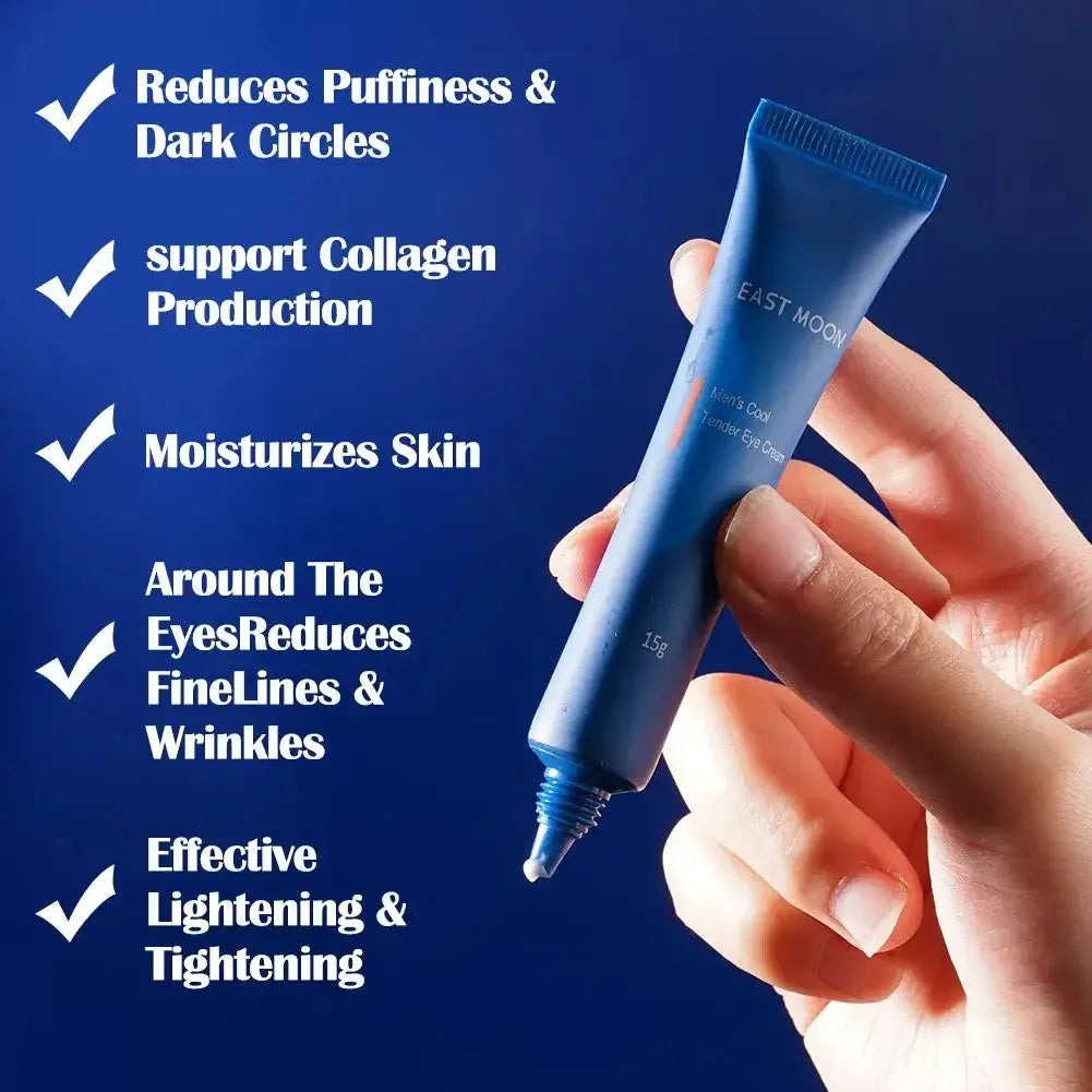 Men's Hyaluronate Eye Cream for Dark Circles and Puffiness - Smarsty
