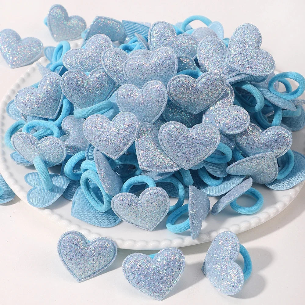 Cute Girls Hair Ties Soft No Harm Ponytail Holders 10Pack - Smarsty