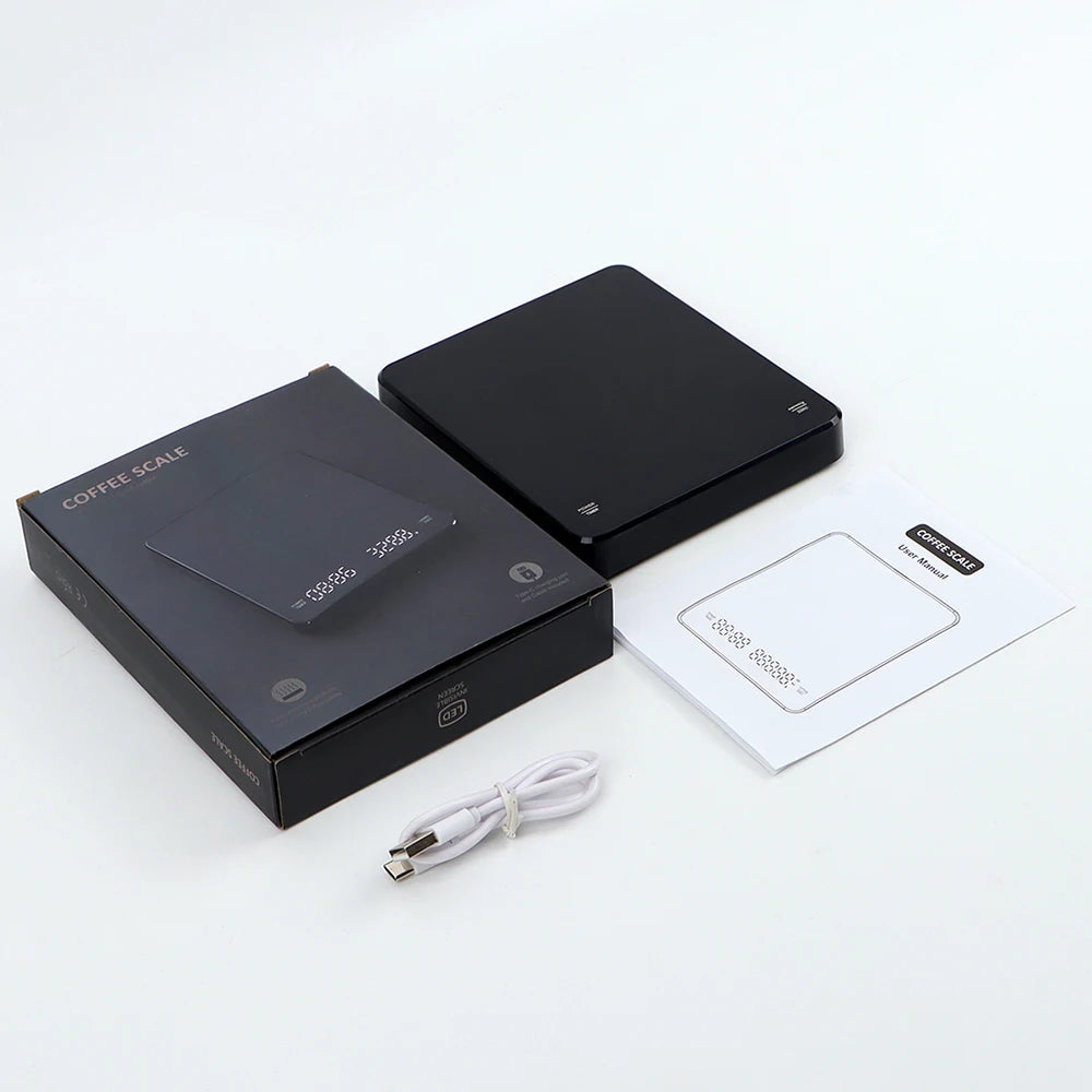 High Precision Digital Coffee Scale with Timer - Smarsty