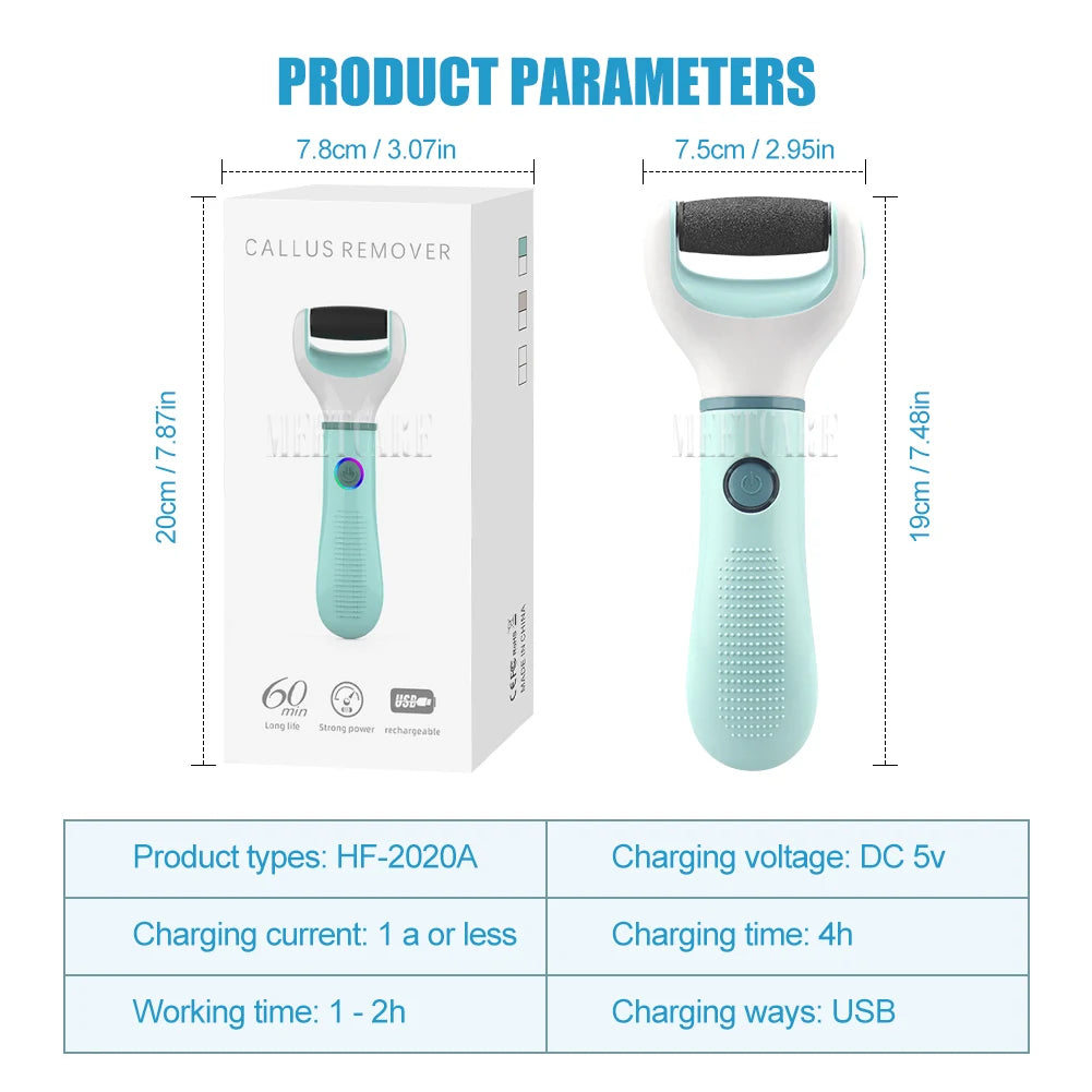 Electric Foot Grinder for Painless Dead Skin Removal - Smarsty
