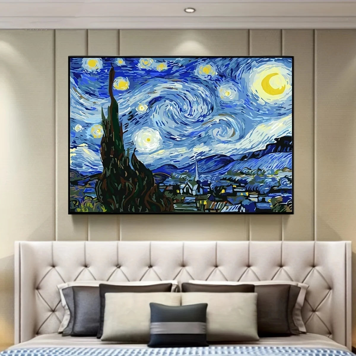 DIY Full Diamond Painting Kit Van Gogh Starry Sky Decor - Smarsty