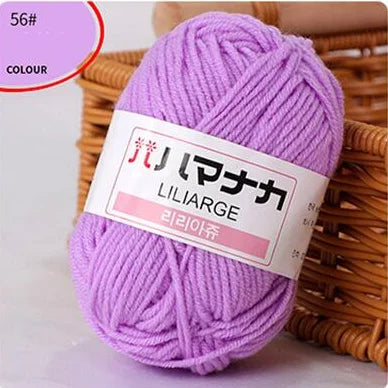 Soft Cotton Knitting Yarn for DIY Baby Sweaters - Smarsty