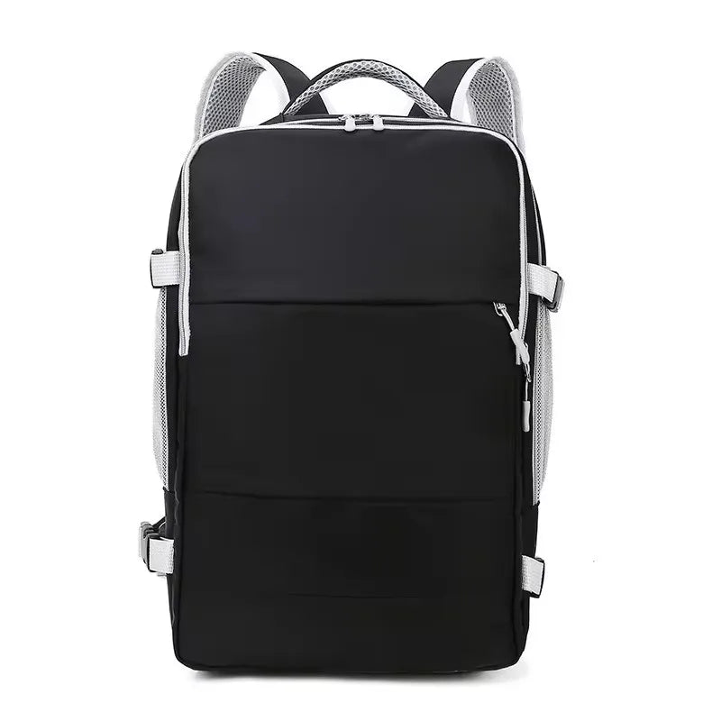 Casual Travel Backpack Women Large Capacity Waterproof Anti-Theft Casual Backpack Bag with Luggage Strap Laptop Backpack Women - Smarsty