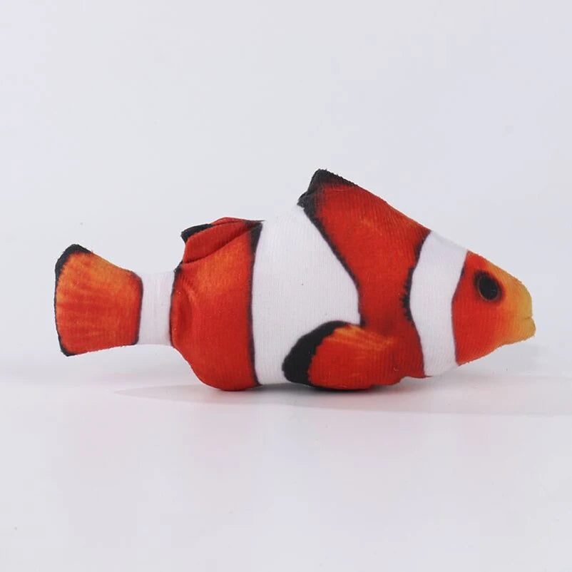 Interactive Cat Teasing Toy Fish Plush for Playtime - Smarsty