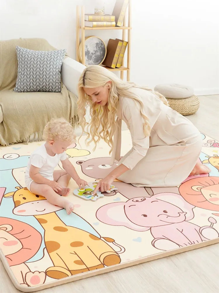 5 sizes to choose Baby Crawling Play Mats Non-toxic High-quality EPE Baby Activity Gym Carpet Baby Game Children's Safety Rug by Smarsty