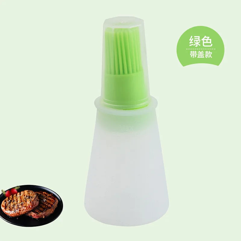 Silicone Oil Dispenser Brush for High Temperature Cooking - Smarsty