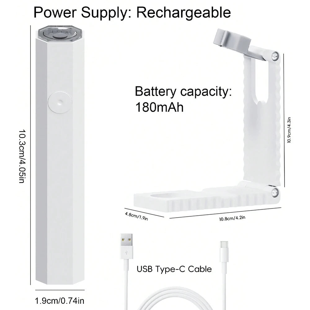 Portable UV LED Nail Dryer Lamp for Quick Drying - Smarsty