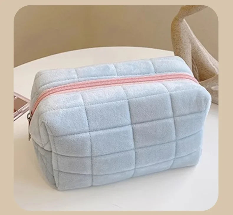Pillow Makeup Bag Large Capacity Portable Storage Case - Smarsty