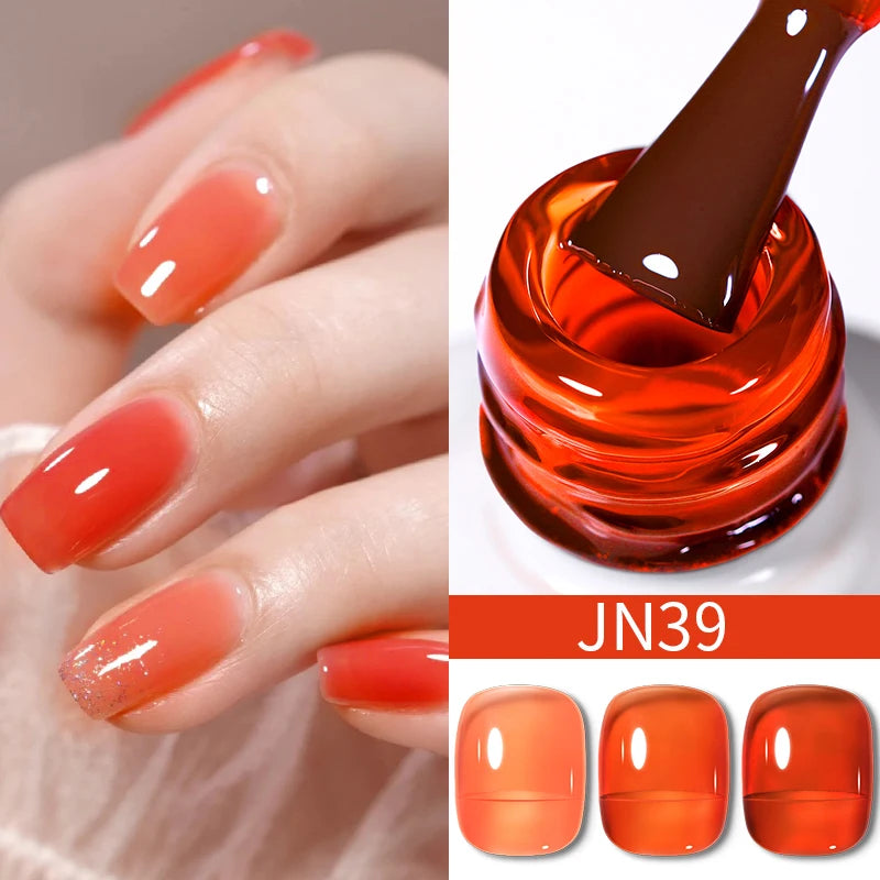 Born Pretty 10ml Translucent Jelly Gel Polish - Smarsty
