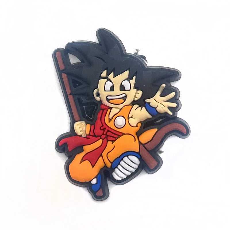 New JIBBITZ Dragon Ball Shoe Charm For Clogs PVC Waterproof Sandals Decorate Buckle Decorations Accessories Toys Gift