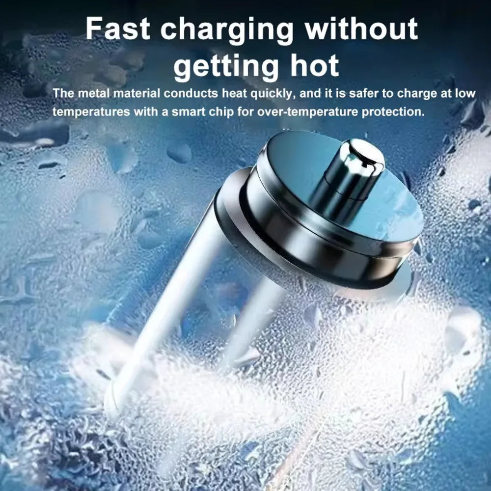 200W mini car charger fast charging for iPhone QC3.0 mini PD USB Type C car mobile phone charger for Xiaomi Samsung Huawei - Smarsty