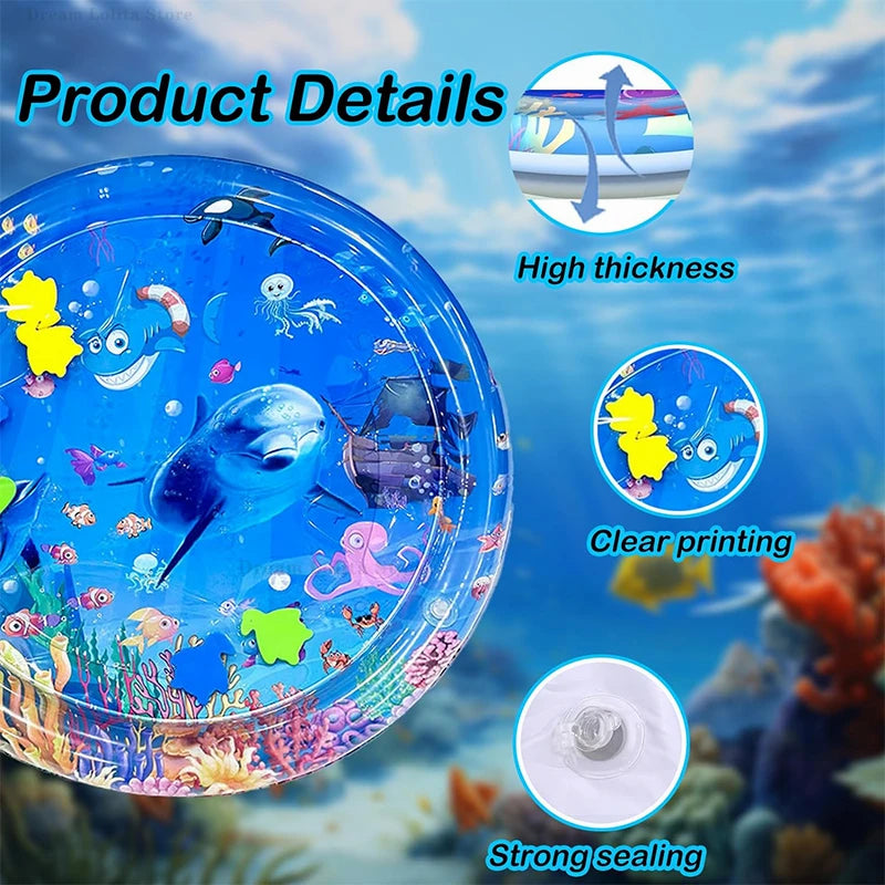 Inflatable Pet Water Play Mat for Cats and Dogs - Smarsty