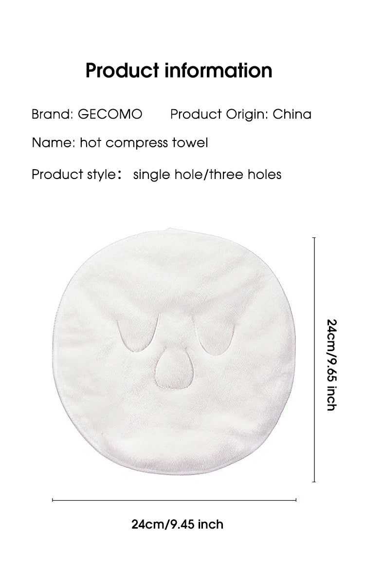 Soft Skin-Friendly Hot Compress Towel for Face Care - Smarsty