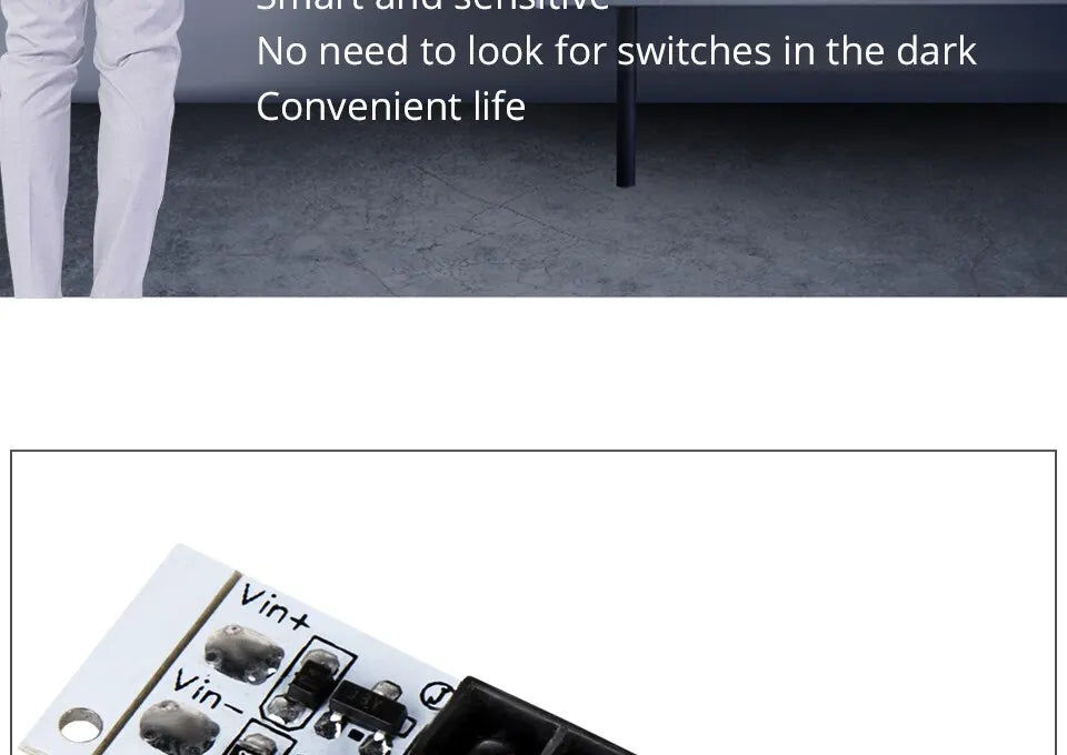 Smart Motion Detector Switch Module for Hassle-Free Control - Smarsty