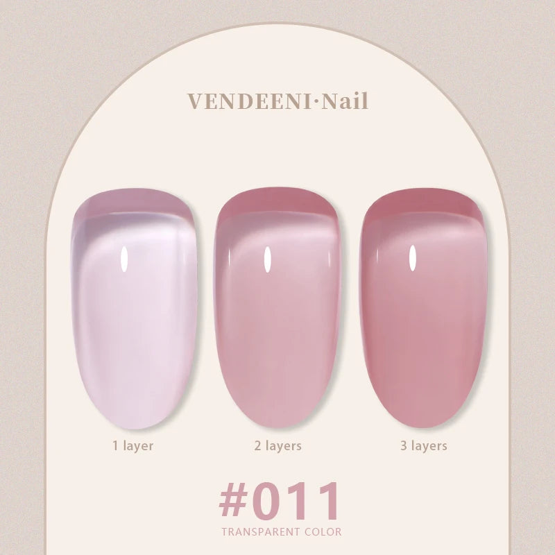 Vendeeni 24 Colors Jelly Gel Nail Polish Set - Smarsty