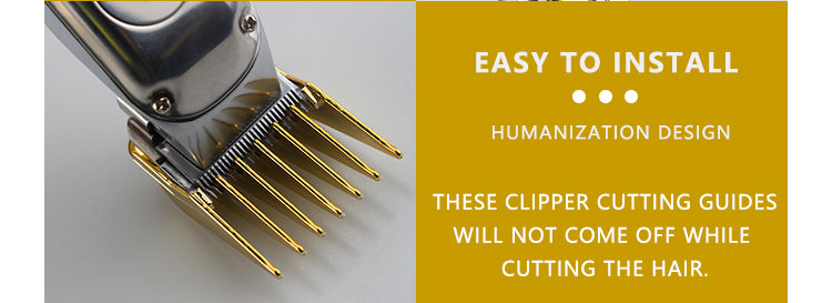 Professional Hair Clipper Guide Comb Set for Precise Haircuts - Smarsty