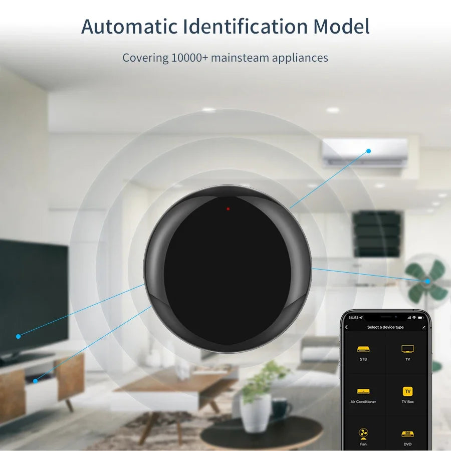 Tuya WiFi Smart Universal Remote Controller For Home - Smarsty