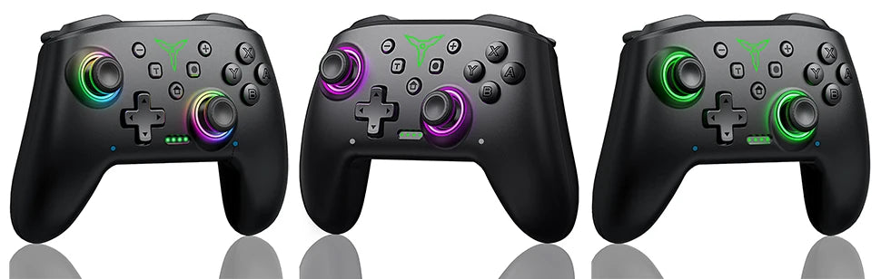 Dinofire Wireless Bluetooth RGB Controller for Nintendo Switch - Smarsty