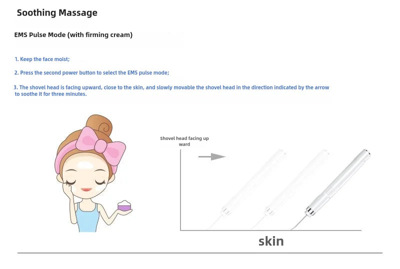 Ultrasonic Skin Scrubber for Deep Cleansing and Rejuvenation - Smarsty