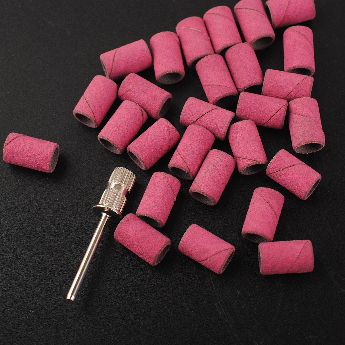 100 Pcs Sanding Bands Set for Nail Drill Care - Smarsty