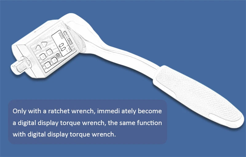 Digital Torque Meter Adjustable Professional Electronic Wrench - Smarsty