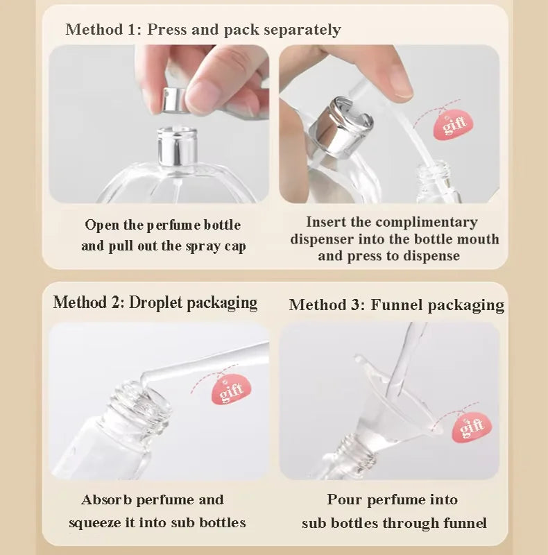 Portable 8ml Perfume Atomizer for Travel Essentials - Smarsty