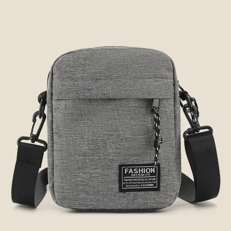 Compact Square Crossbody Bag With Oxford Cloth Durability - Smarsty