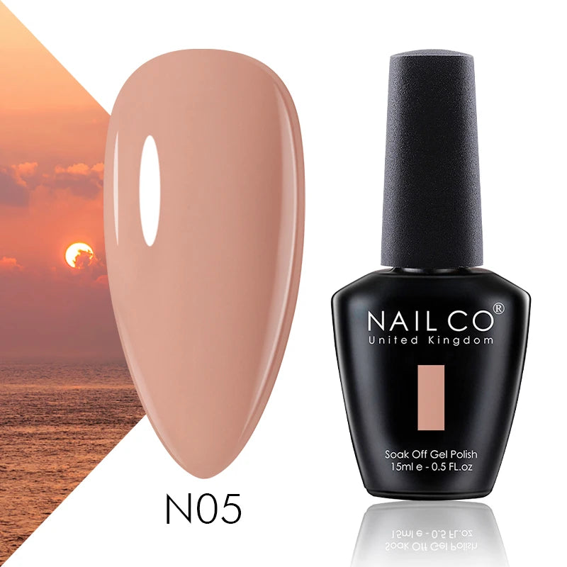 NAILCO 15ml Gel Top Coat and Base Coat for Long-Lasting Shine - Smarsty