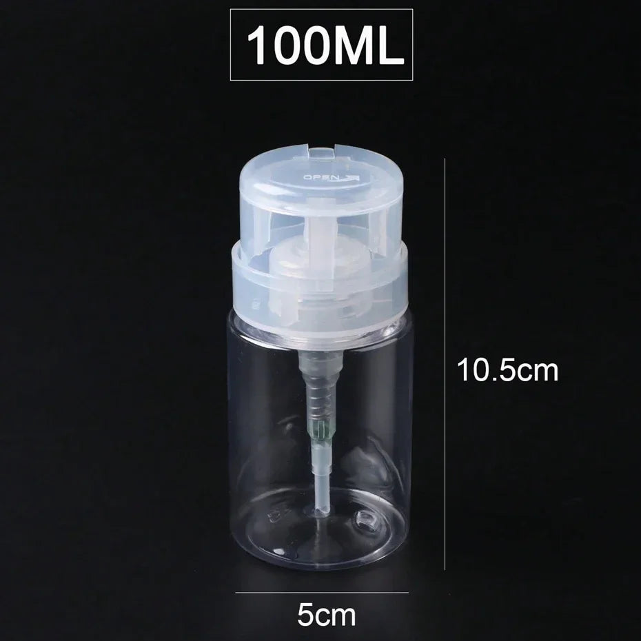 Refillable Nail Polish Remover Pump Dispenser 100 ml - Smarsty